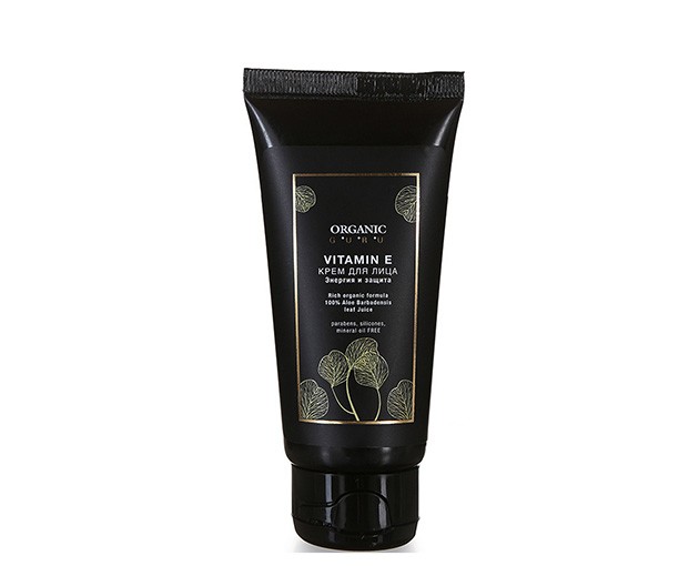 ORGANIC GURU სახის კრემი ვიტამინი E 60მლ